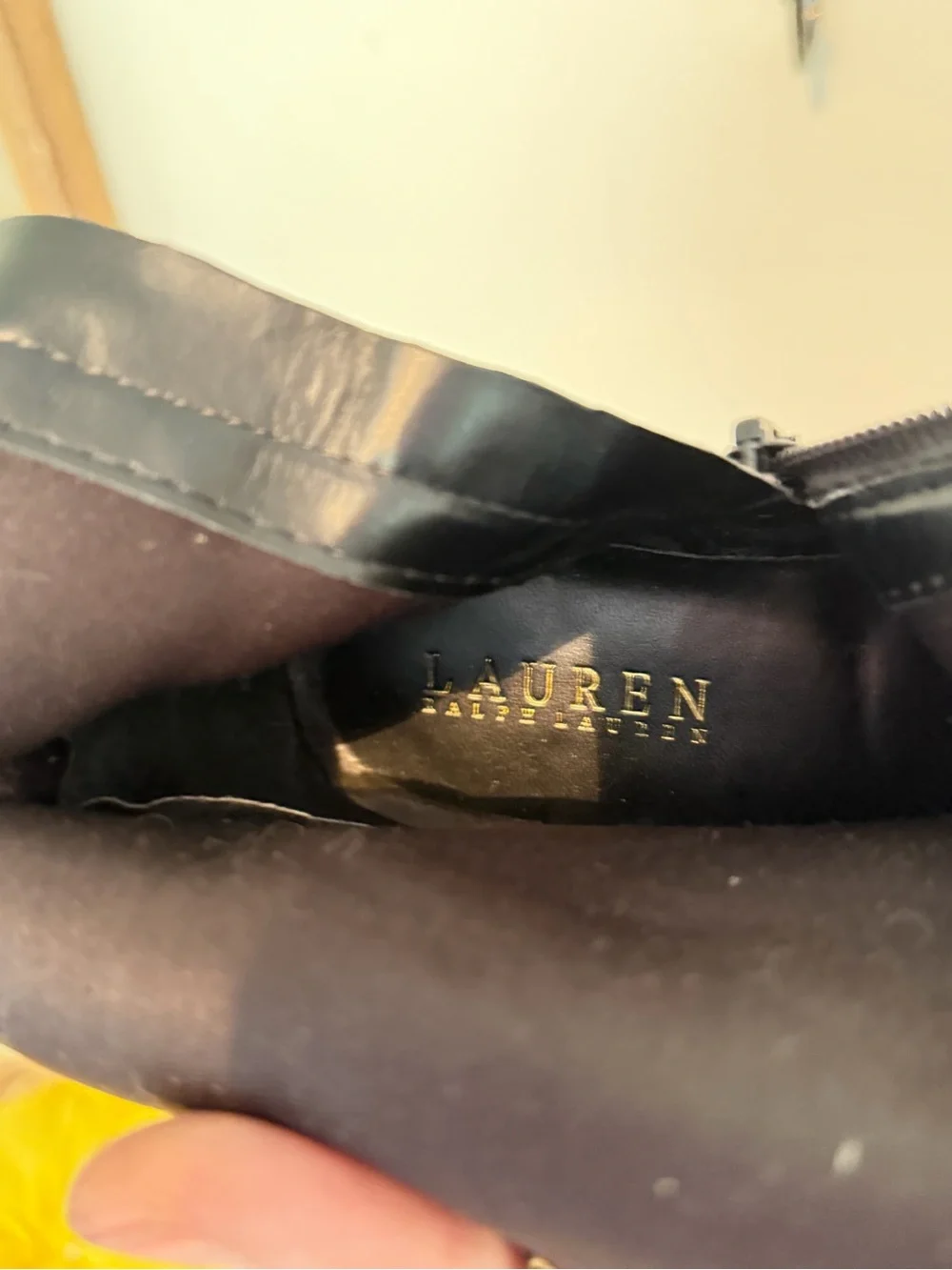 Y2K Vintage Ralph Lauren Menina Riding Boots | Size 8B